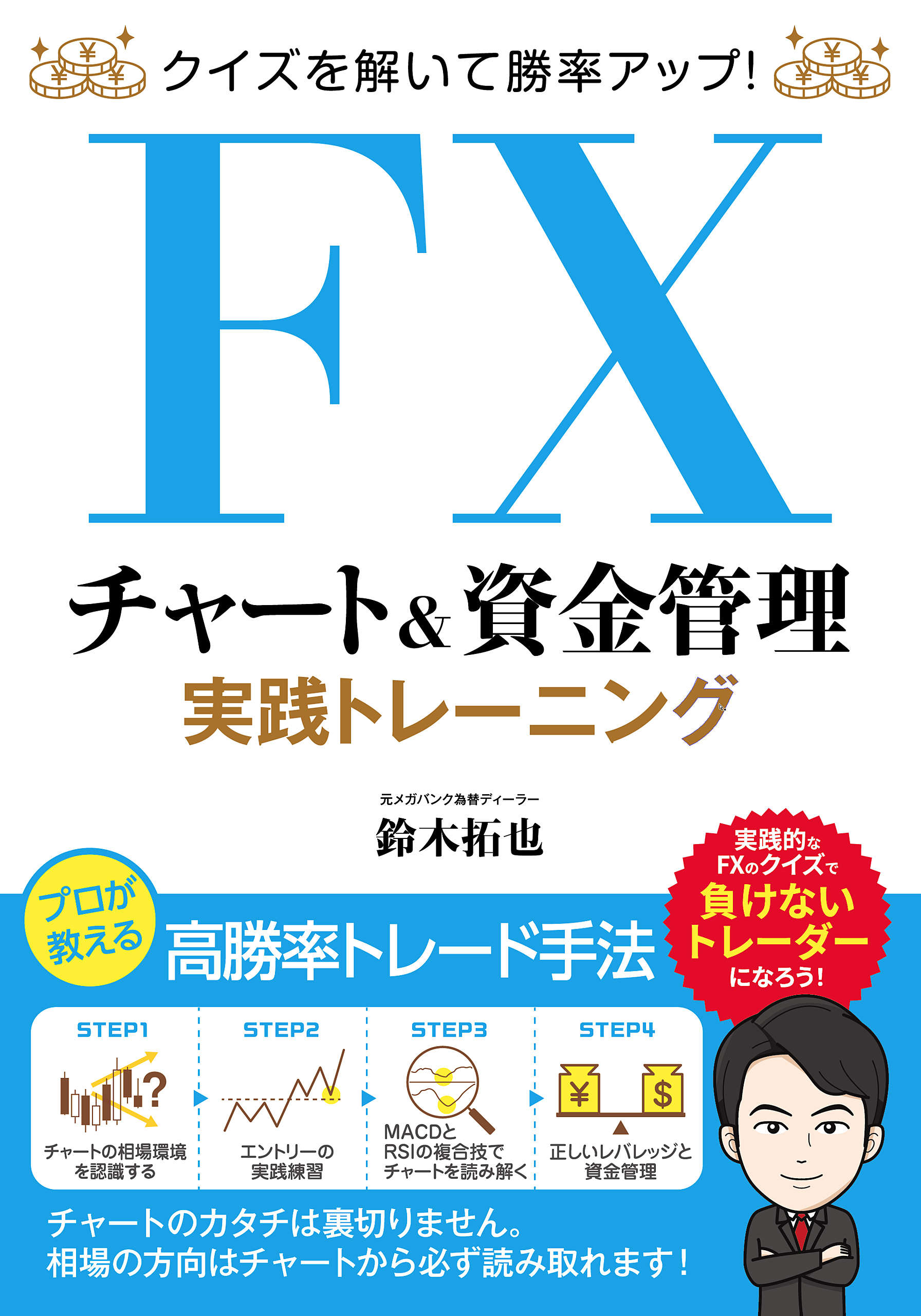 クイズを解いて勝率アップ！　 FX チャート＆資金管理　実践トレーニング